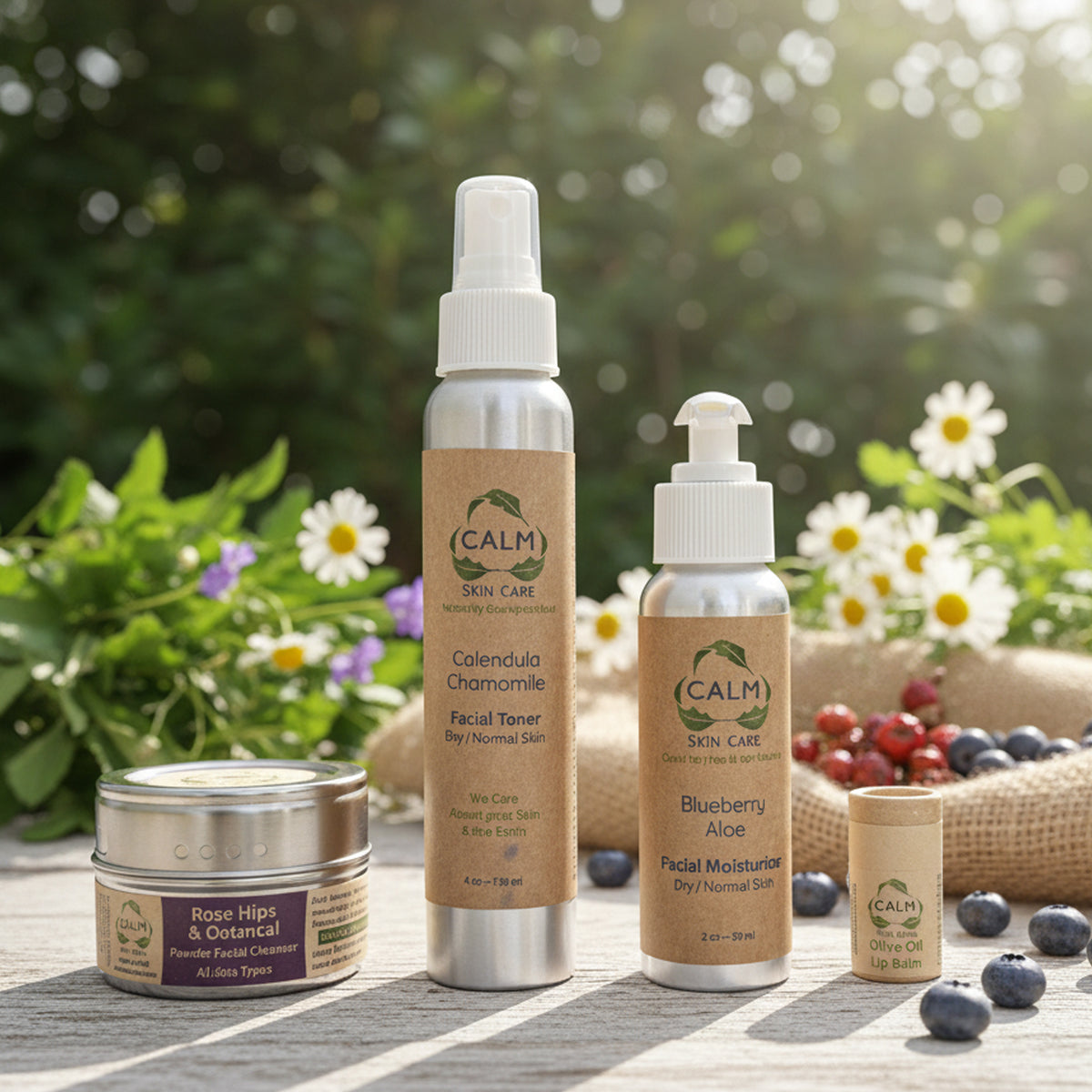 Hand-mixed CALM ingredients