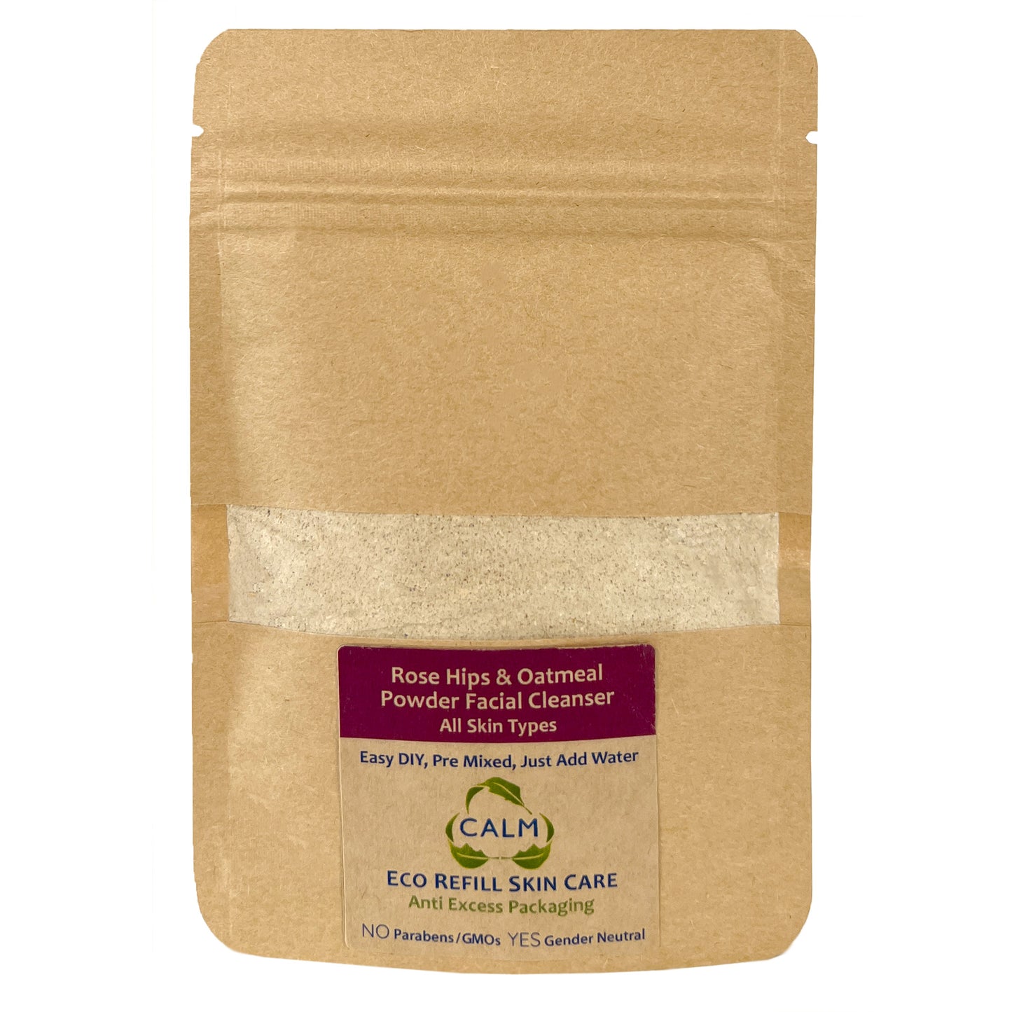 Eco REFILL - Rose Hips & Oatmeal Powder Facial Cleanser