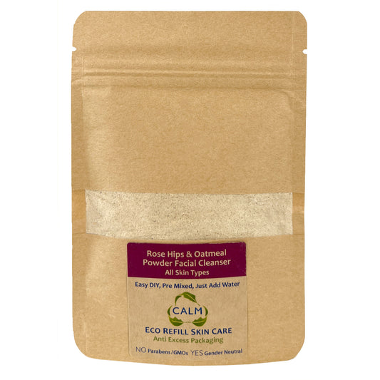 Eco REFILL - Rose Hips & Oatmeal Powder Facial Cleanser