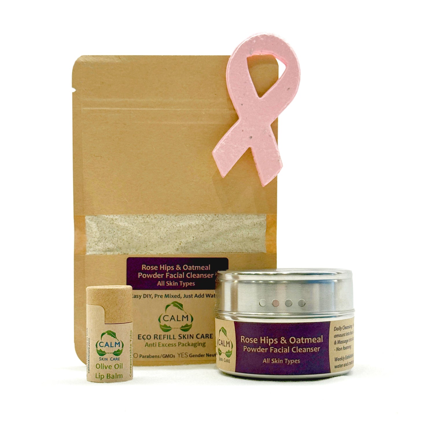 Support Breast Cancer Awareness - CALM Comfort & Seed $36 Gift Bundles Sale