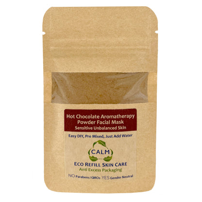 Eco REFILL - Hot Chocolate Aromatherapy Powder Facial Mask