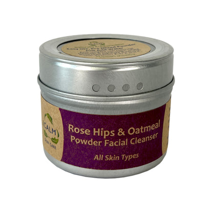 Rose Hips & Oatmeal Powder Facial Cleanser